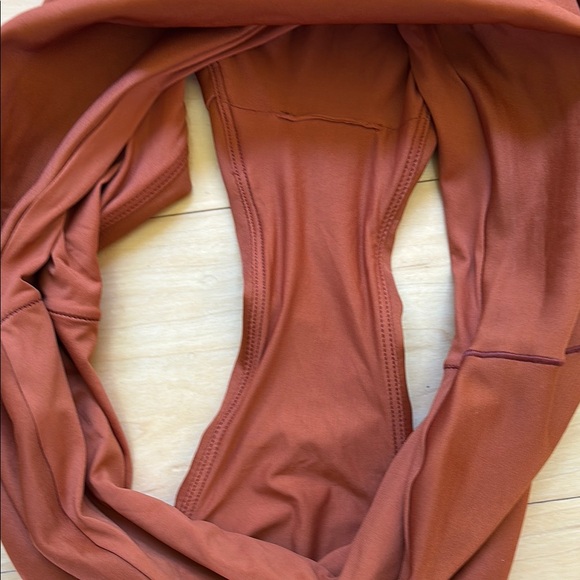 Rust High-Waisted Bikini Bottom - Picture 4 of 6